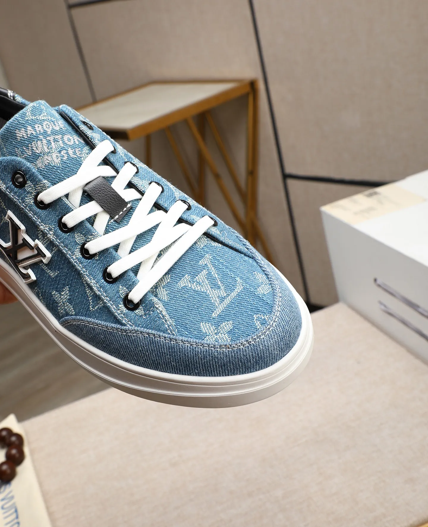 Men's shoes 💰440 📛📛【LOUIS VUITTON】Louis Vuitton’s 2025 official website synchronized new products👟Milan fashion catwalk style🇰🇾🇰🇾LV family logo, big coffee style, a must-have for fashionistas⚠️First layer calfskin➕Genuine leather lining➕Official website original version special outsole👞Number 38-44
